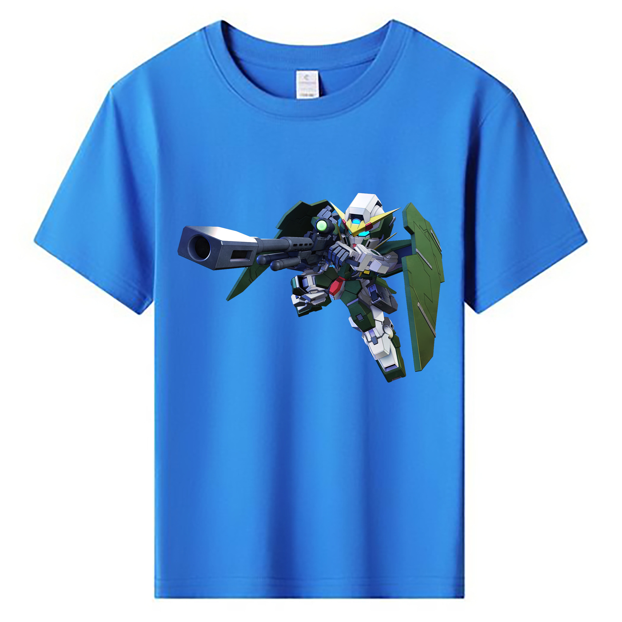 （画像用） 機動戦士ガンダム Mobile Suit Gundam 綿100％キッズTシャツ（フロントプリント）